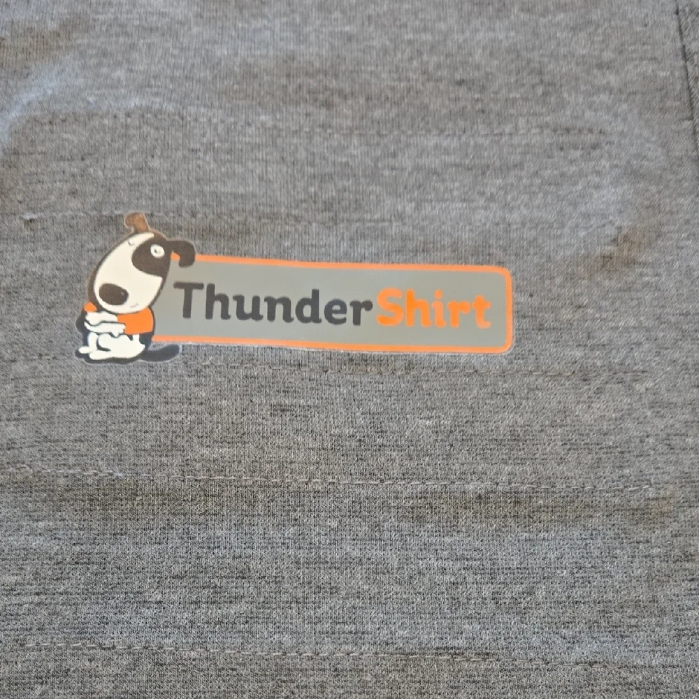 Thundershirt Heather Gray Calming Dog Wrap • Size S • Like New